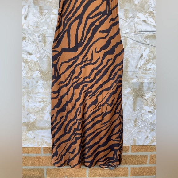 AllSaints animal print slip dress size small - Picture 5 of 14